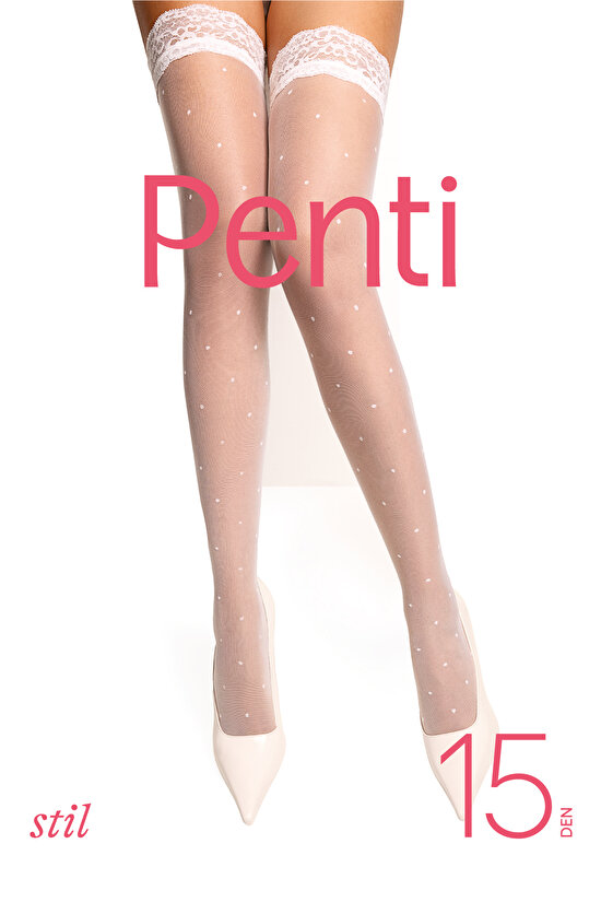 Bridal White Stil Garters - 4