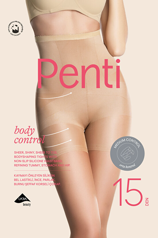 Body Control Külotlu Çorap - 6