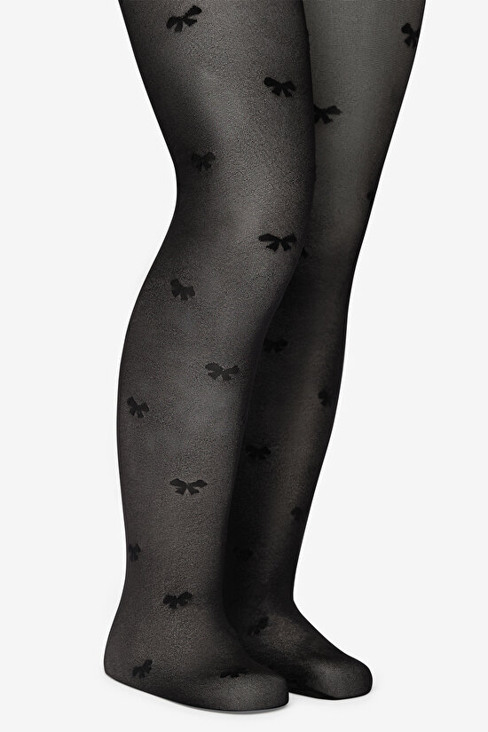 Pretty Sweety Siyah Külotlu Çorap - 3