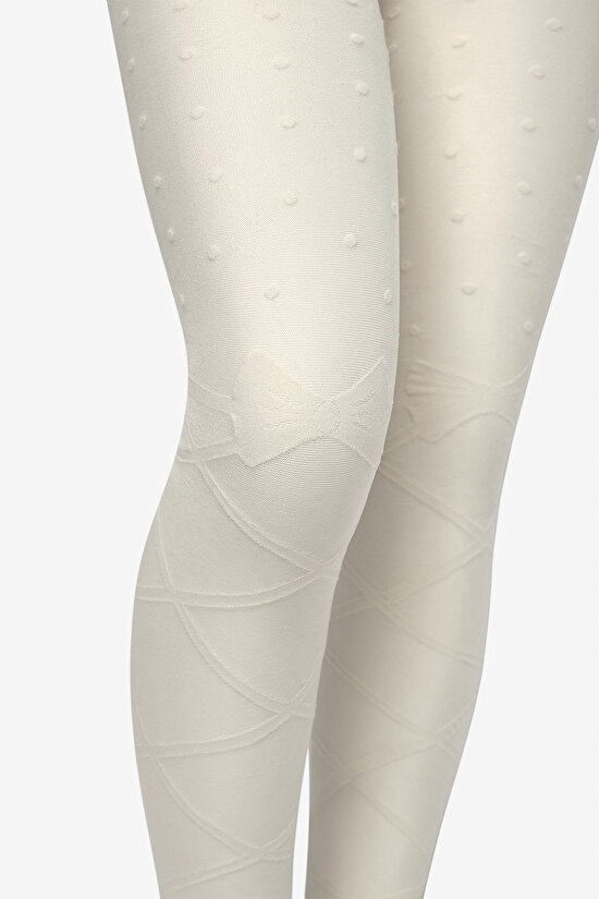 Pretty Cross Ballerina Külotlu Çorap - 4