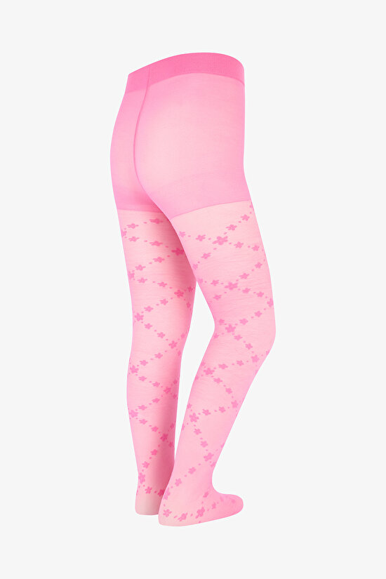 Pretty Daisy Zigzag Külotlu Çorap - 4