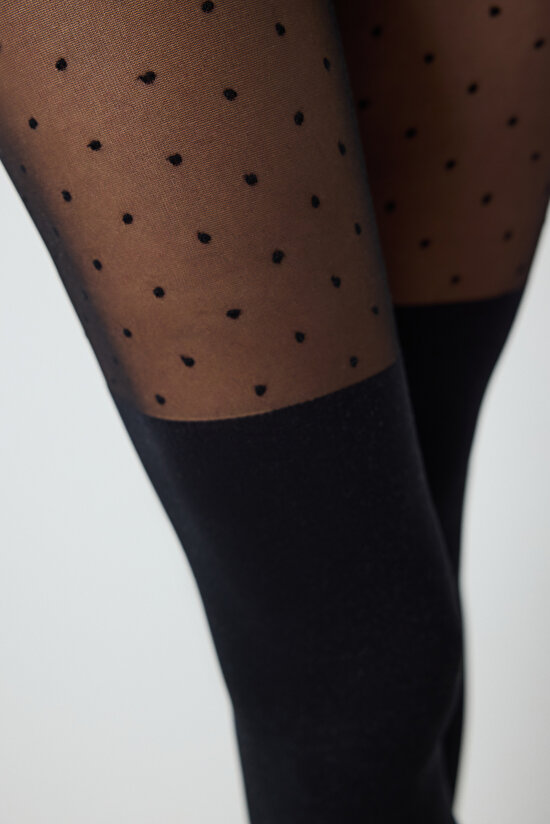 Doty Boot Black Tights - 3