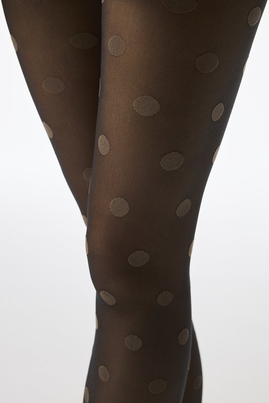 New Anthracite Dot Desire Tights - 3