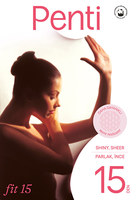 Fit 15 Bronz Külotlu Çorap - 3