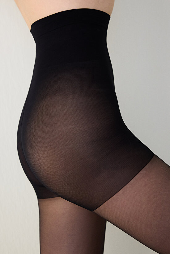 Black Premier Magic Effects Tights-Pentilicious - 4