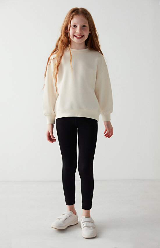 Pretty Siyah Termal Tayt - 1