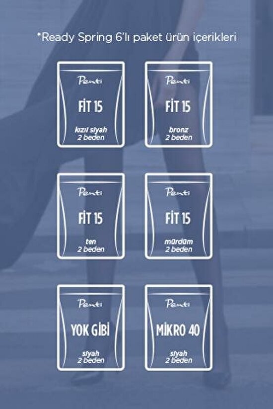 Ready Spring Külotlu Çorap - 1