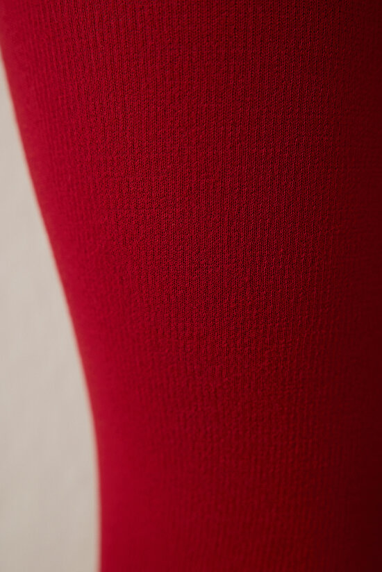 Kız Çocuk Pretty Extra Cotton Kırmızı Külotlu Çorap - 3