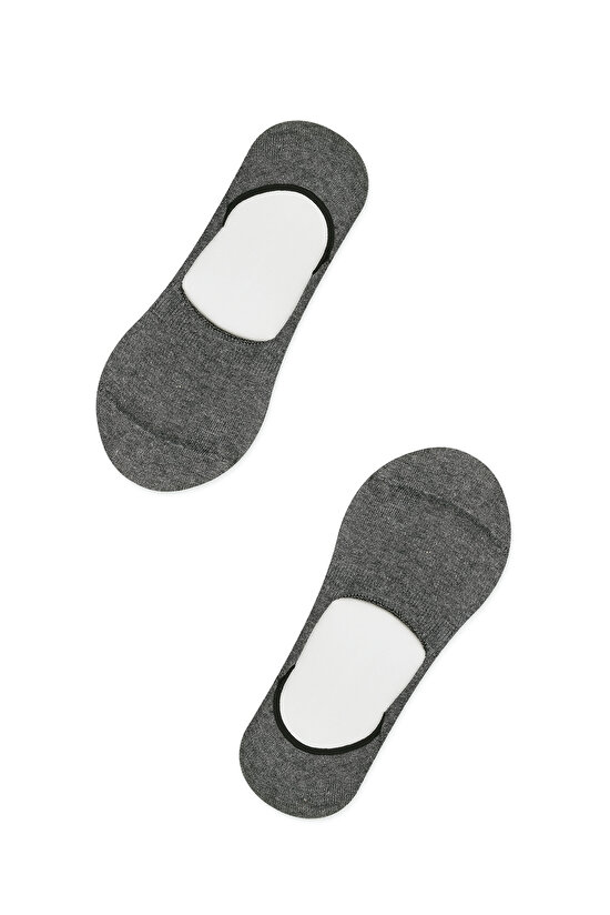 Beyaz Helios 3'lü Görünmez Çorap - 3