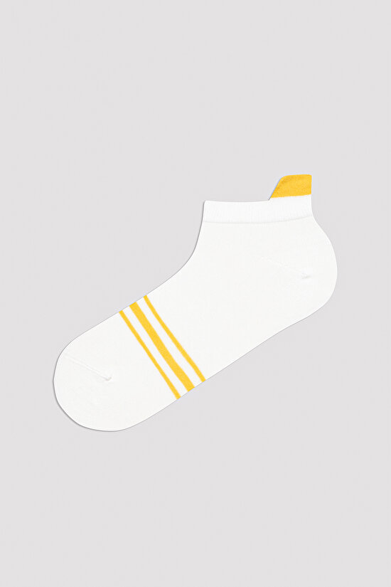 Erkek Thin Stripe 3lü Patik Çorap - 2