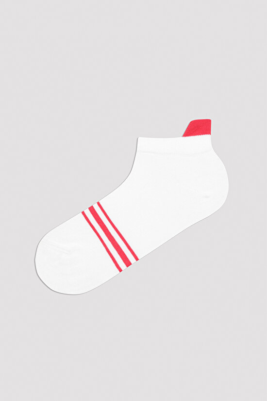 Men Thin Striped 3in1 Liner Socks - 3