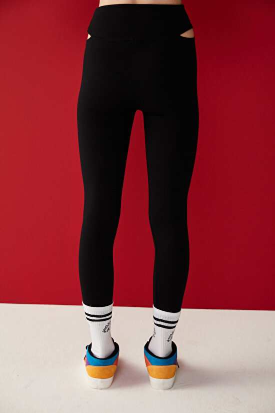 Cut Out Detailed Legging-Keith Haring Collection - 3