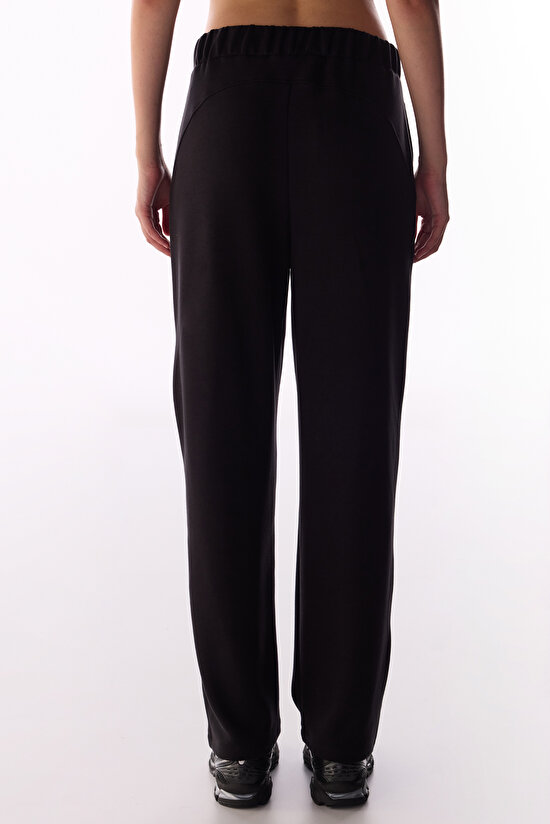 Siyah İpeksi Dokunuş Silky Touch Dar Paça Pantolon - 3