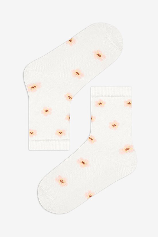 Kız Çocuk Sleeper Cat 4lü Çok Renkli Soket Çorap - 3