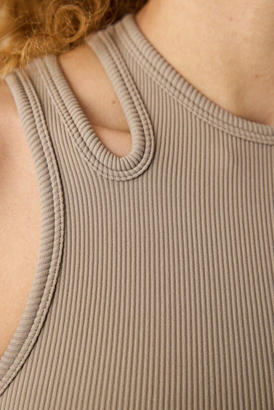 Vizon Dikişsiz Seamless Asimetrik Üst - 7