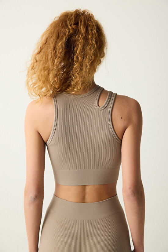 Vizon Dikişsiz Seamless Asimetrik Üst - 8