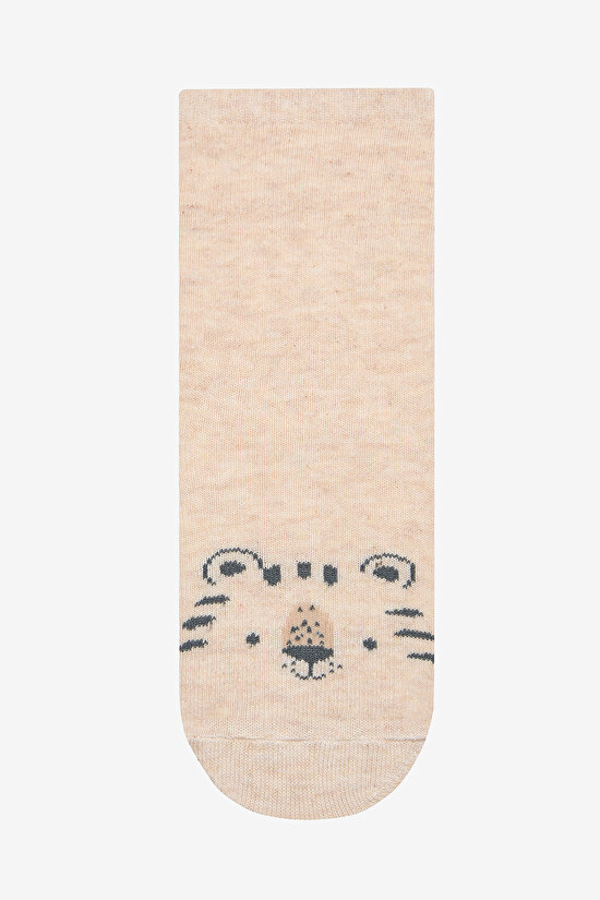 Boys Animals Multi Colour 4in1 Socket Socks - 3