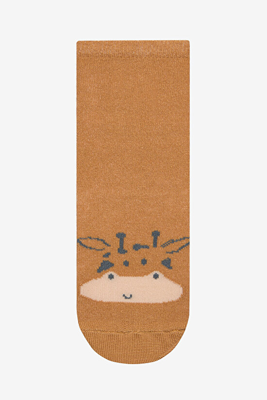 Boys Animals Multi Colour 4in1 Socket Socks - 4