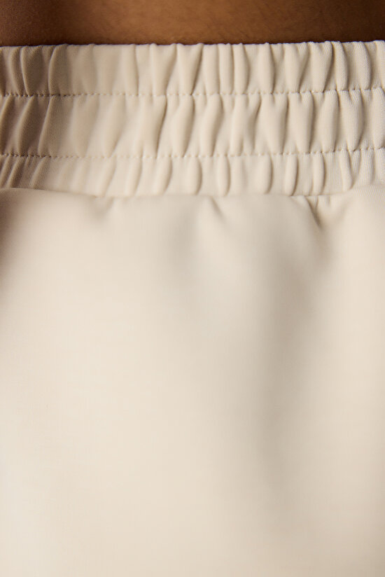 Pocket Detailed Light Beige Short - 6