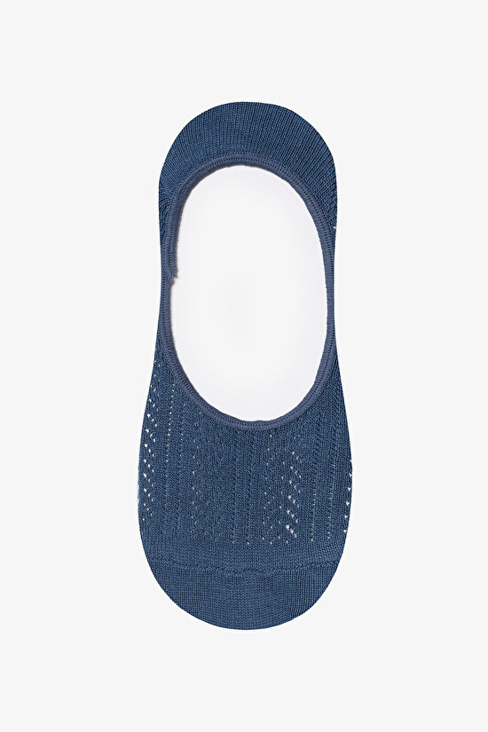 Basic Colosio 3lü Mavi Lacivert Babet Çorap Basic Colosio 3lü Mavi Lacivert Babet Çorap - 4