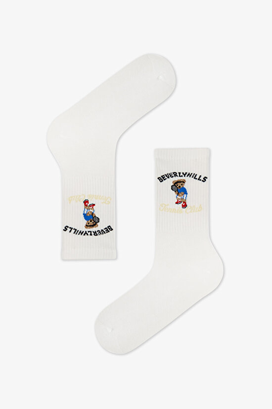 Erkek Renkli Cookie Santa 3'lü Soket - 3