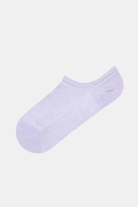Tiny Heart Beyaz - Pembe 3lü Sneaker Çorabı - 4