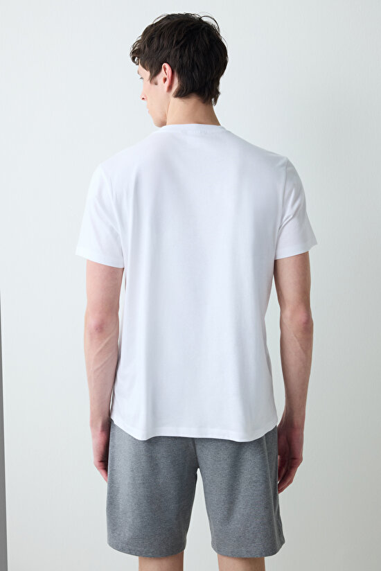 Sonic Şortlu Çok Renkli Cepli Pijama Takımı - 9