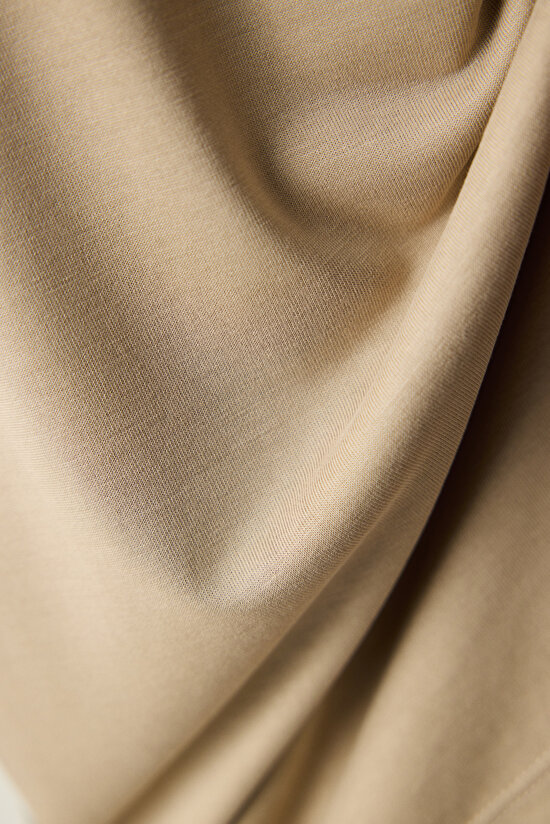 Vizon V Yaka Regular Fit Modal Tişört - 4