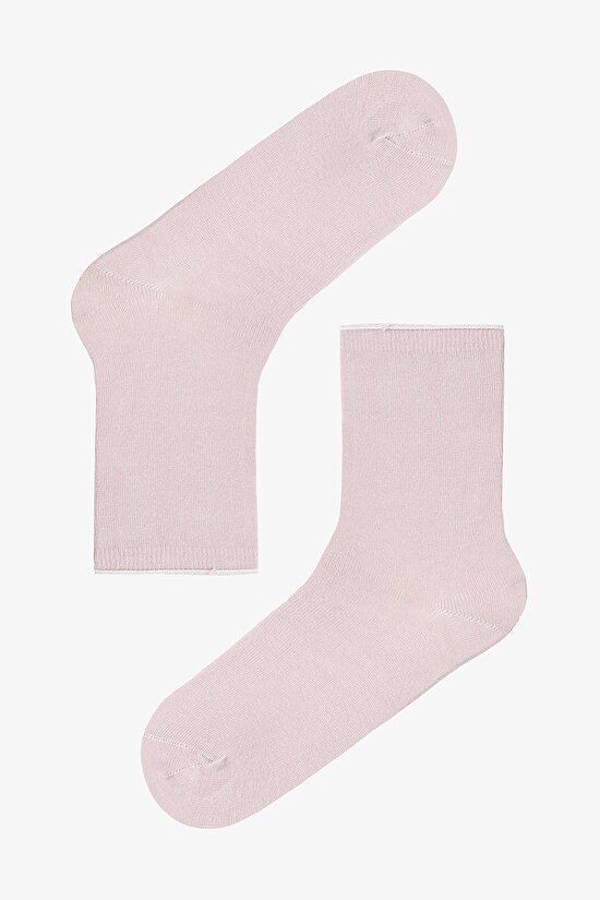 Lila Mor Relax Berry 5li Soket Çorap - 2