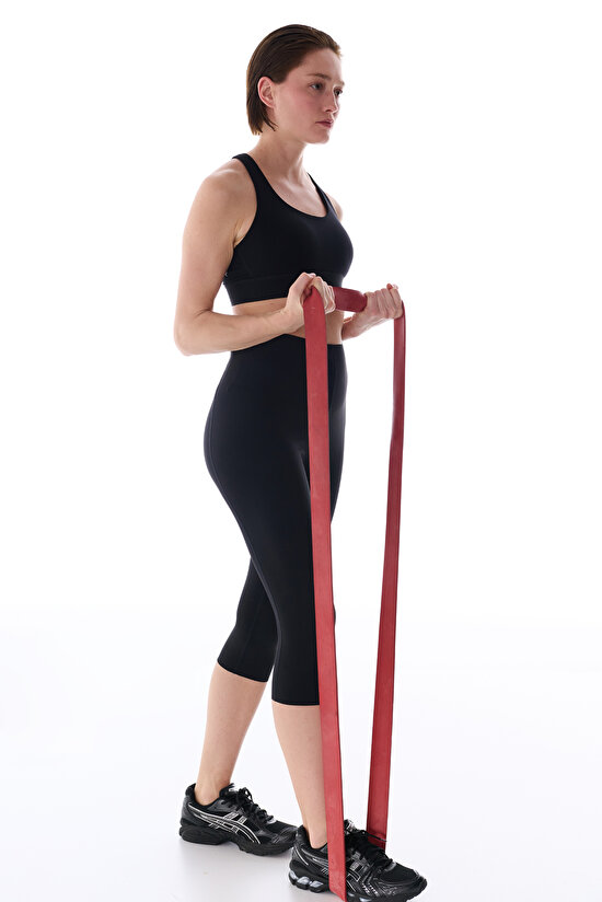 Black Contour Capri Leggings - 2