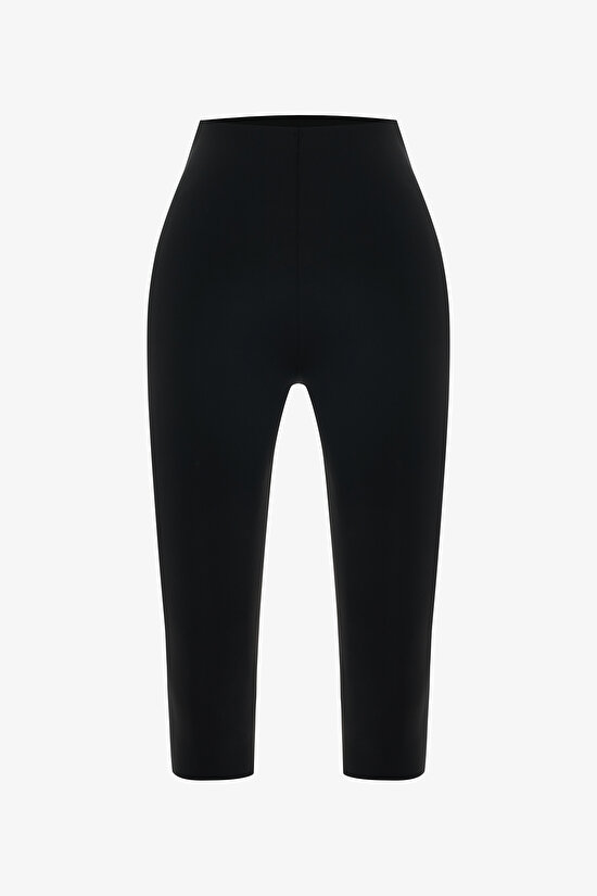 Black Wonder High Support Shaping High-Waisted Contour Capri Leggings - 9