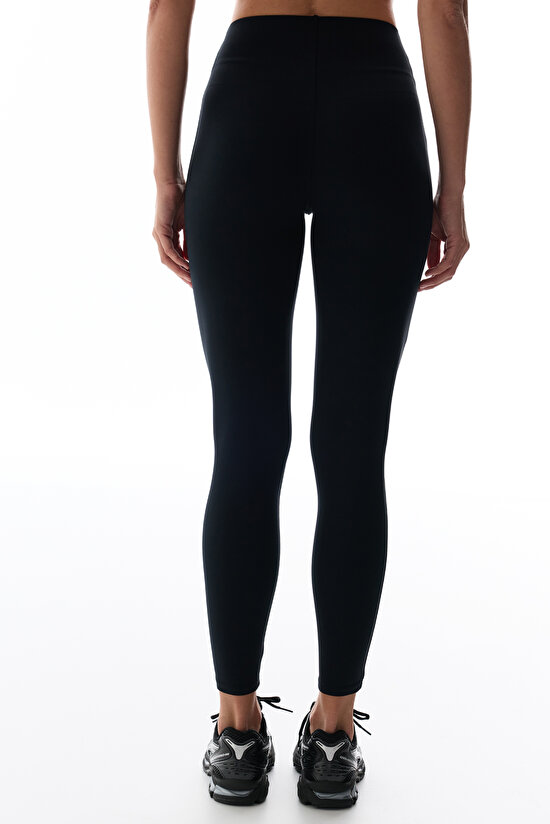 Black Shaping V-Shape Leggings - 3