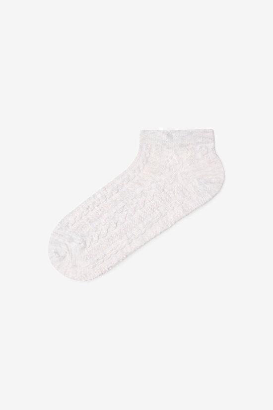 5 Pairs of Heart Patterned Liner Socks - 6