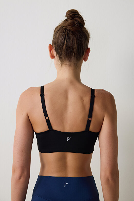 Siyah Hafif Destek Basic Spor Sütyeni Siyah Hafif Destek Basic Spor Sütyeni - 5