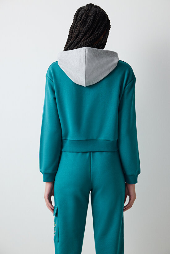 Hogwarts Active Green Sweatshirt - 5