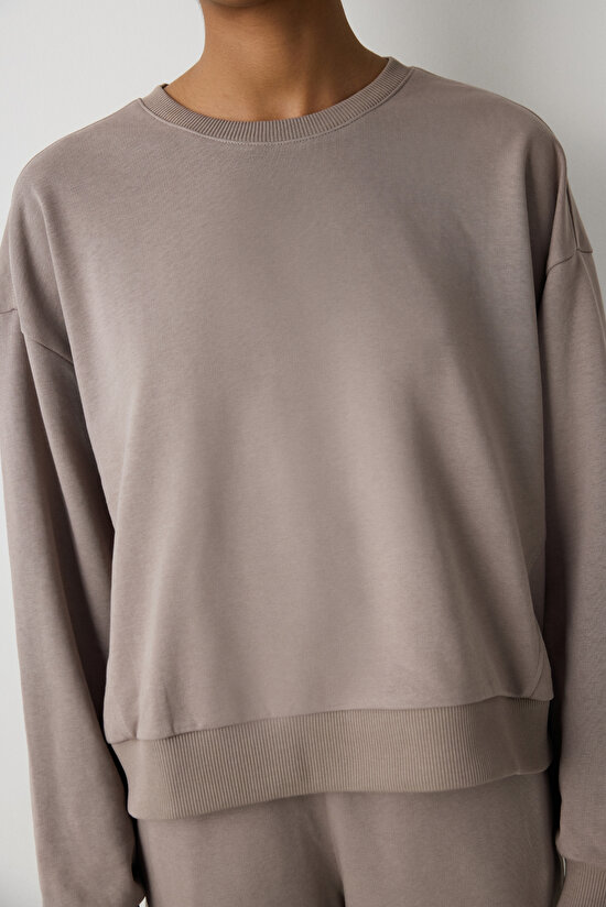 Stitch Detailed Active Sweatshirt - 6