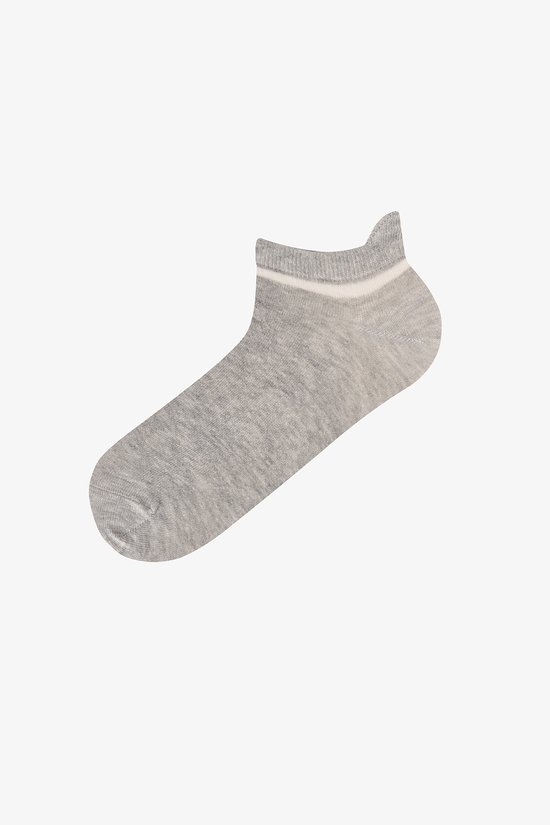 Erkek Siyah Soft Balance Pamuklu 3 Çift Patik Çorap - 3