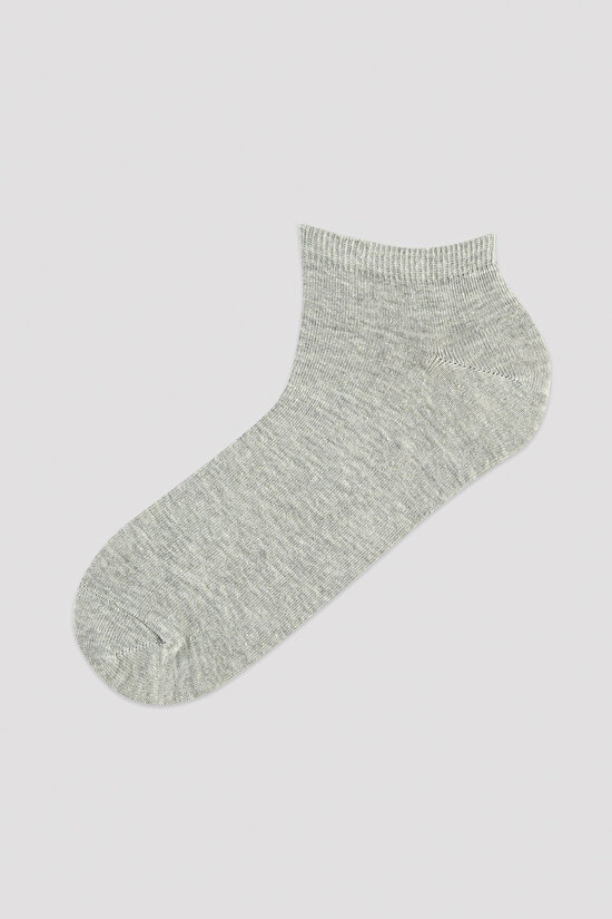 Erkek Basic Stripe 3lü Patik Çorap - 3