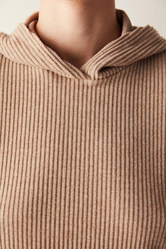 Ribbed Soft Sweatshirt - 3