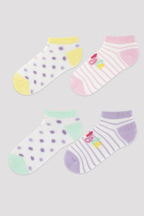 Girls My Style 4in1 Liner Socks - 1