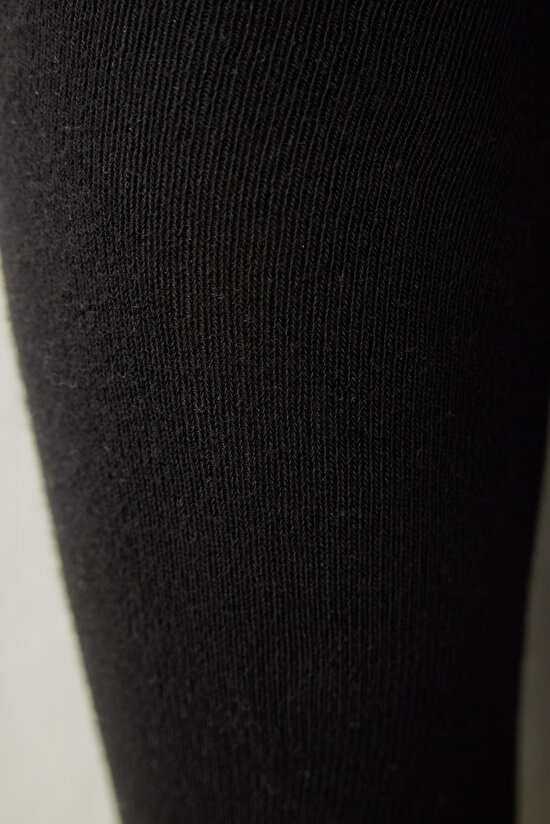 Pretty Koton Siyah 2li Külotlu Çorap - 4