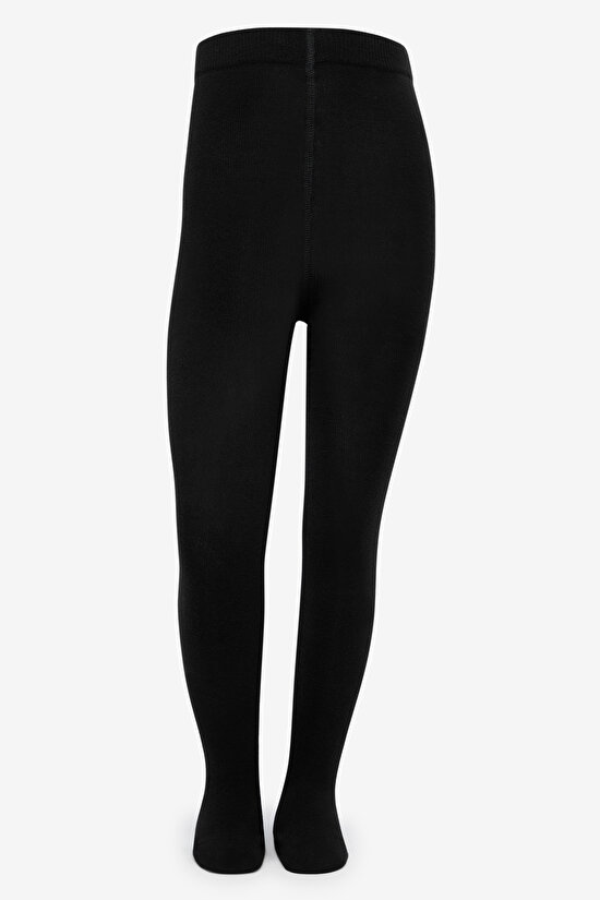 Pretty Koton Siyah 2li Külotlu Çorap - 5