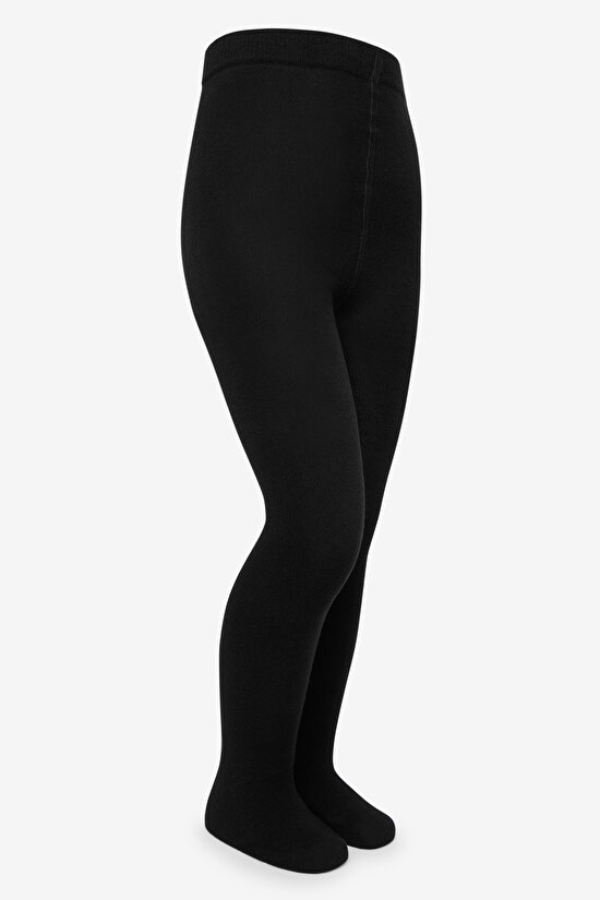 Pretty Koton Siyah 2li Külotlu Çorap - 6