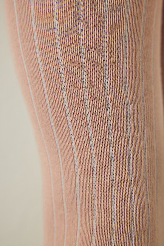 Pretty Rib Pembe 2li Külotlu Çorap - 4