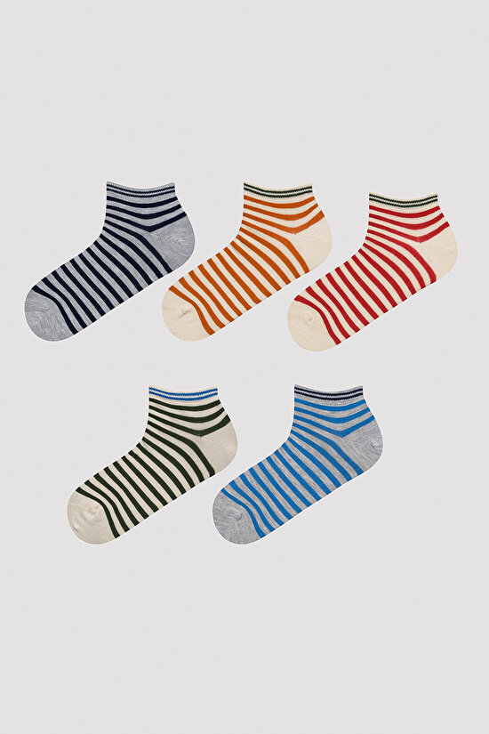Men Lift Stripe 5in1 Liner Socks - 1