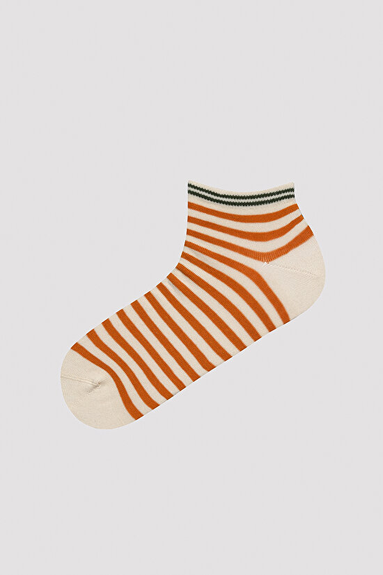Erkek Lift Stripe 5li Patik Çorap - 6