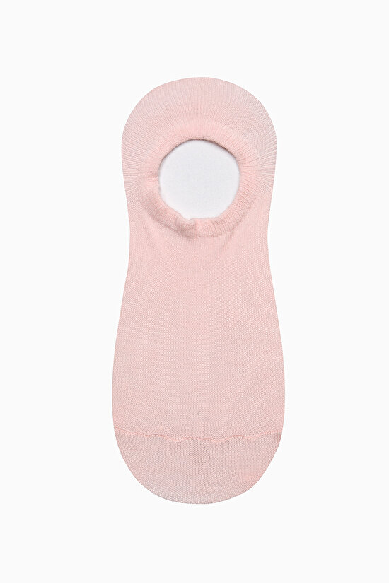 3 Çift Pamuklu Çiçek Desenli Sneaker Çorap - 4