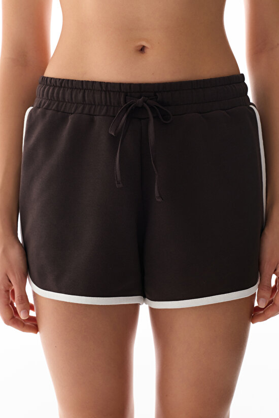 RETRO SHORTS, L, BN68 K.KAHVERENGI