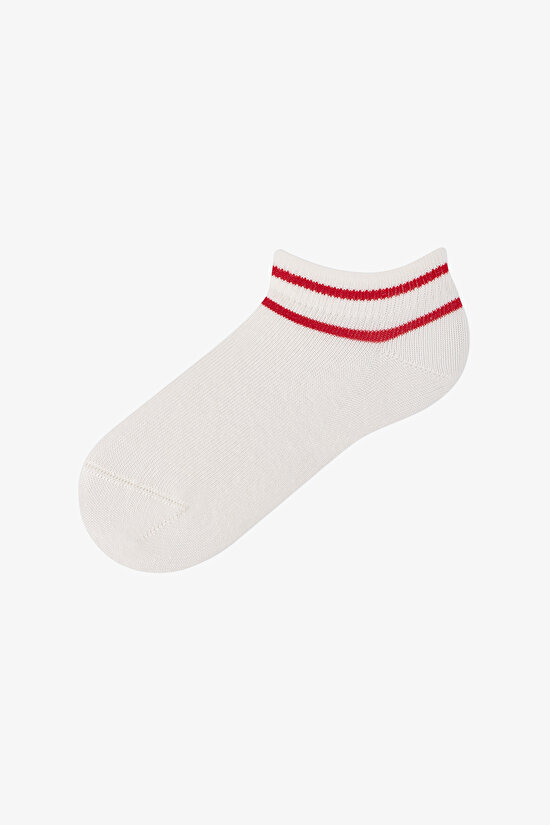 Erkek Çocuk Double Stripe 4 'lü Patik Çorap - 3