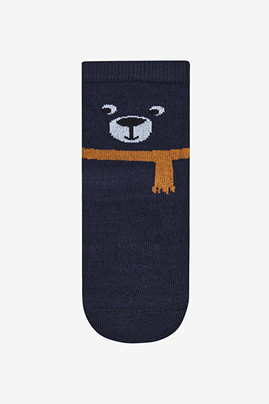 Boys Cold Bear 3in1 Multi Colour Socket Socks - 3